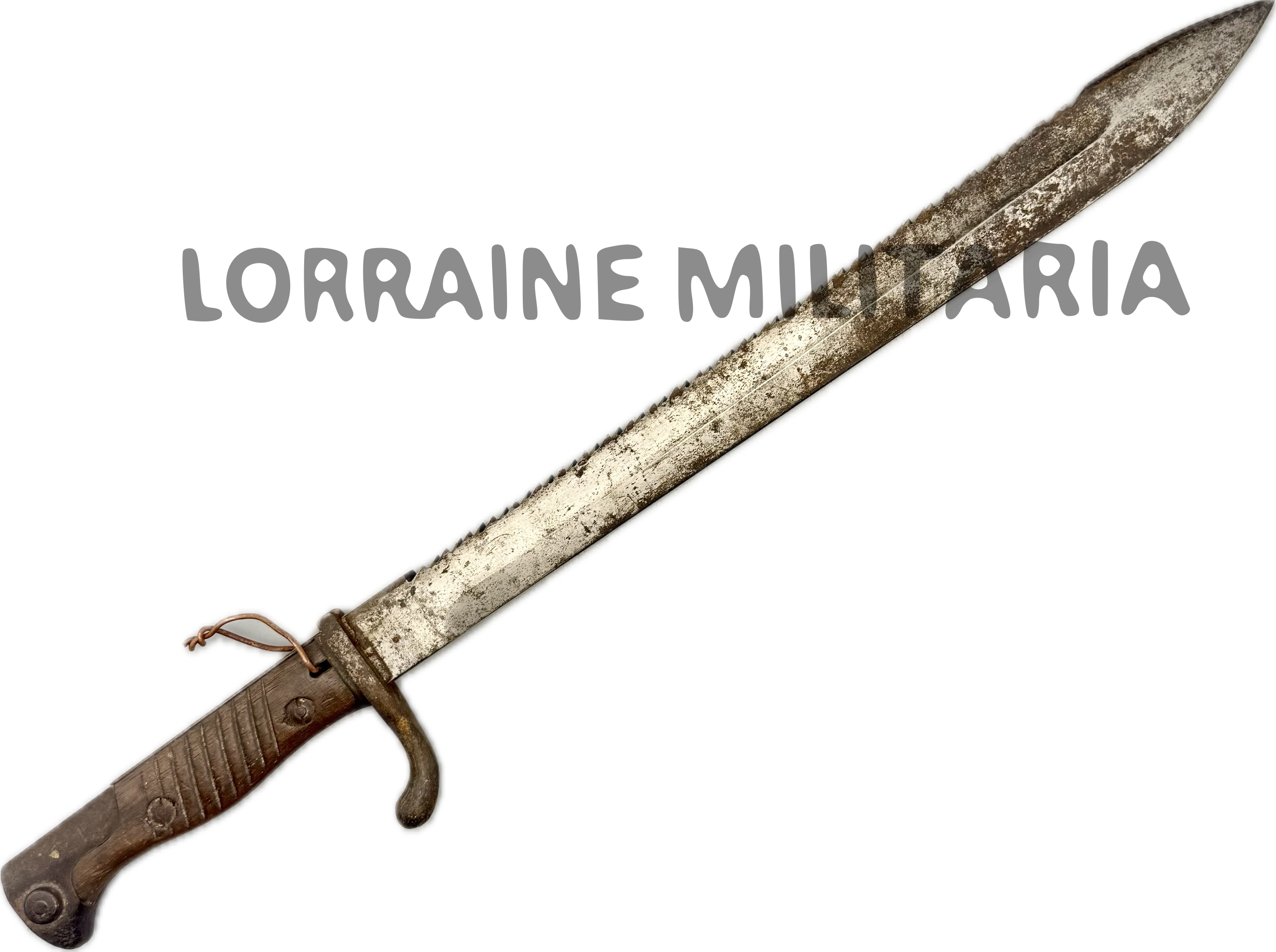 militaria : BAÏONNETTE ALLEMANDE MLE 98/05 DENT DE SCIE