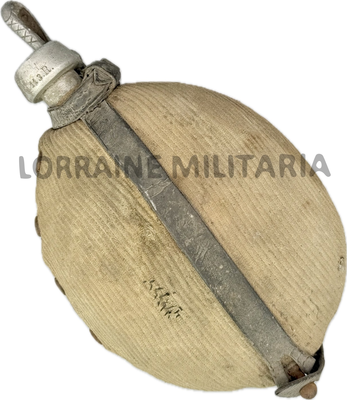 militaria : GOURDE TROUPE ALLEMANDE MODELE 1893 BADOISE IR 113