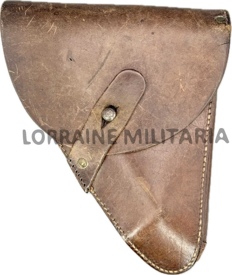 militaria : ETUI CUIR FRANÇAIS PA RUBY