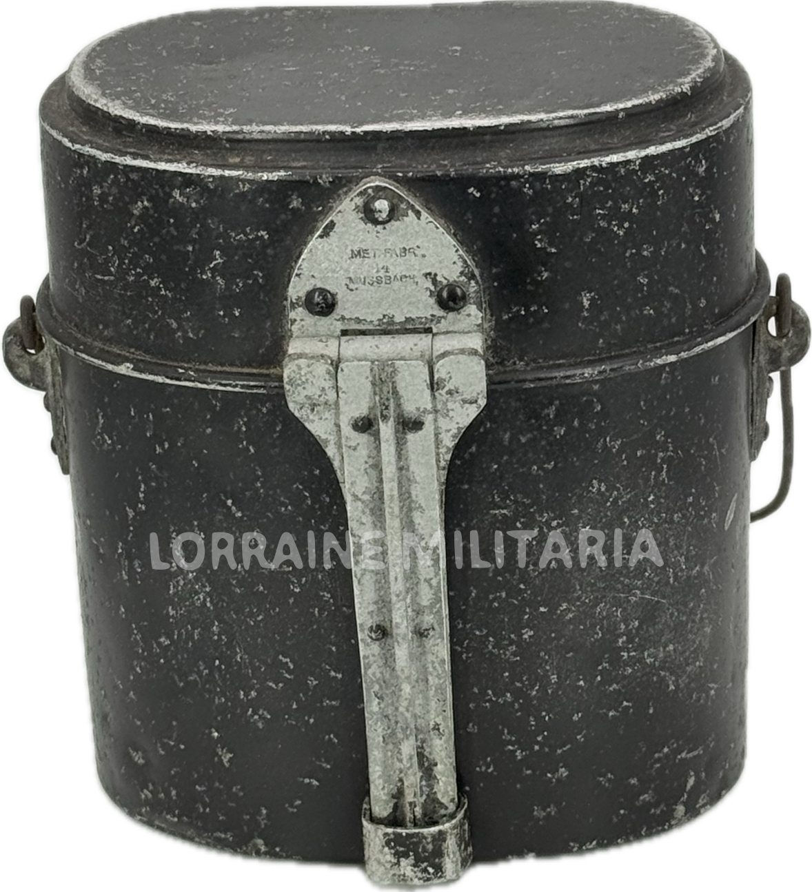 militaria : GAMELLE ALLEMANDE REGLEMENTAIRE ALUMINIUM DATEE 1914