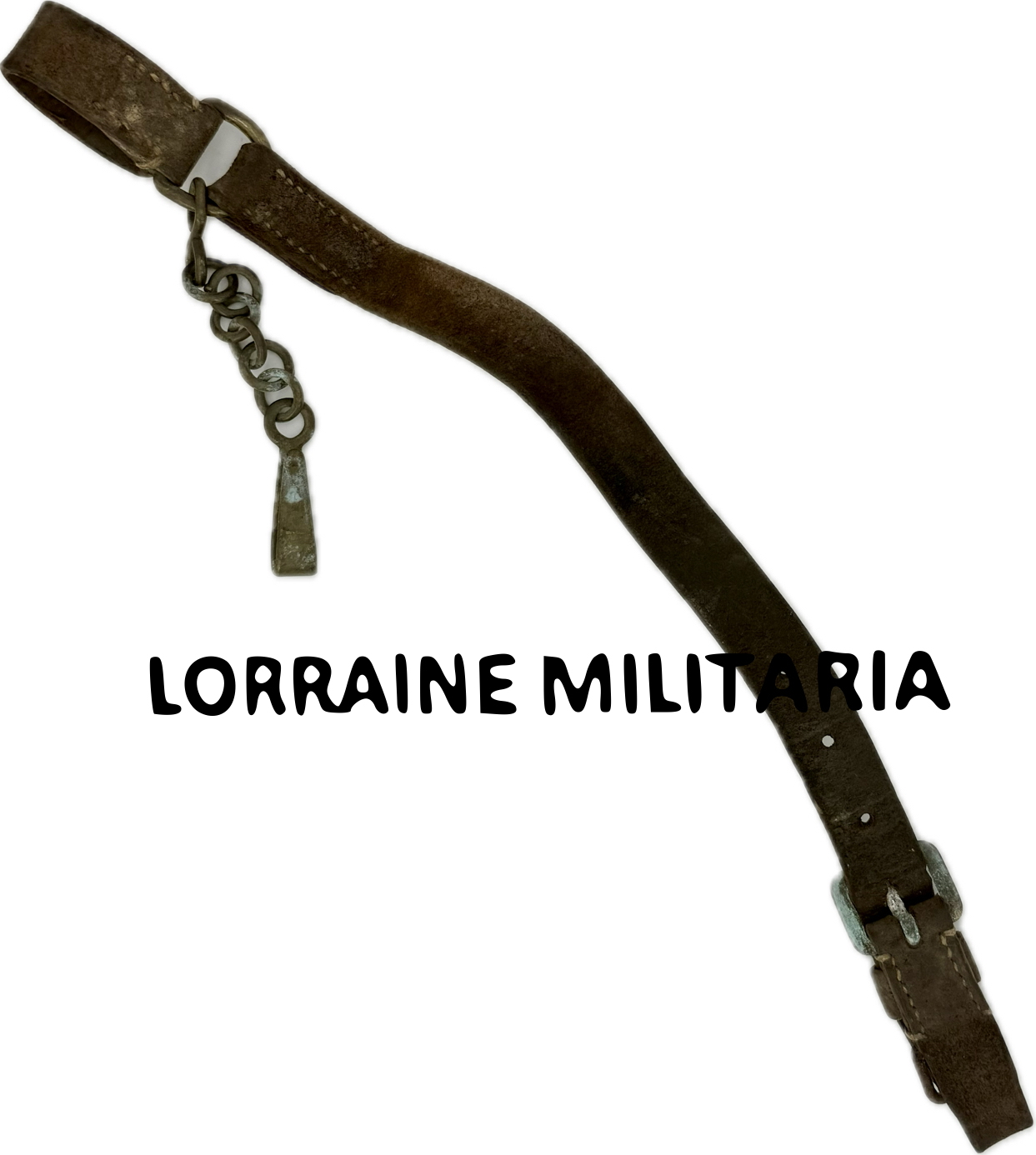 militaria : PORTE SABRE ALLEMAND TROUPES MONTEES CAVALERIE TRAIN....