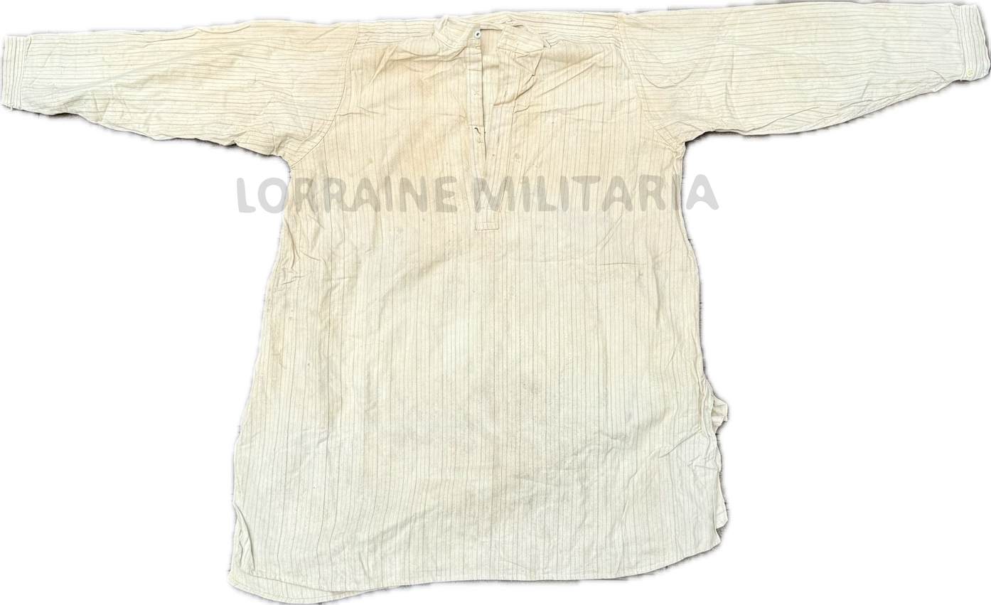 militaria : CHEMISE TROUPE REGLEMENTAIRE FRANÇAISE PIOU-PIOU  POILU 14/18