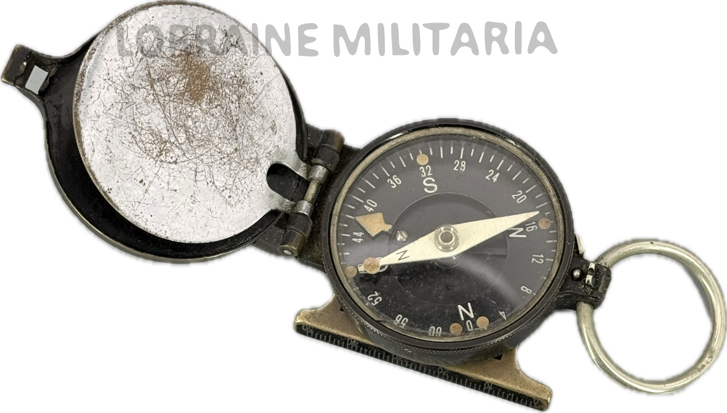 militaria : BOUSSOLE ALLEMANDE BUSCH COMPLETE