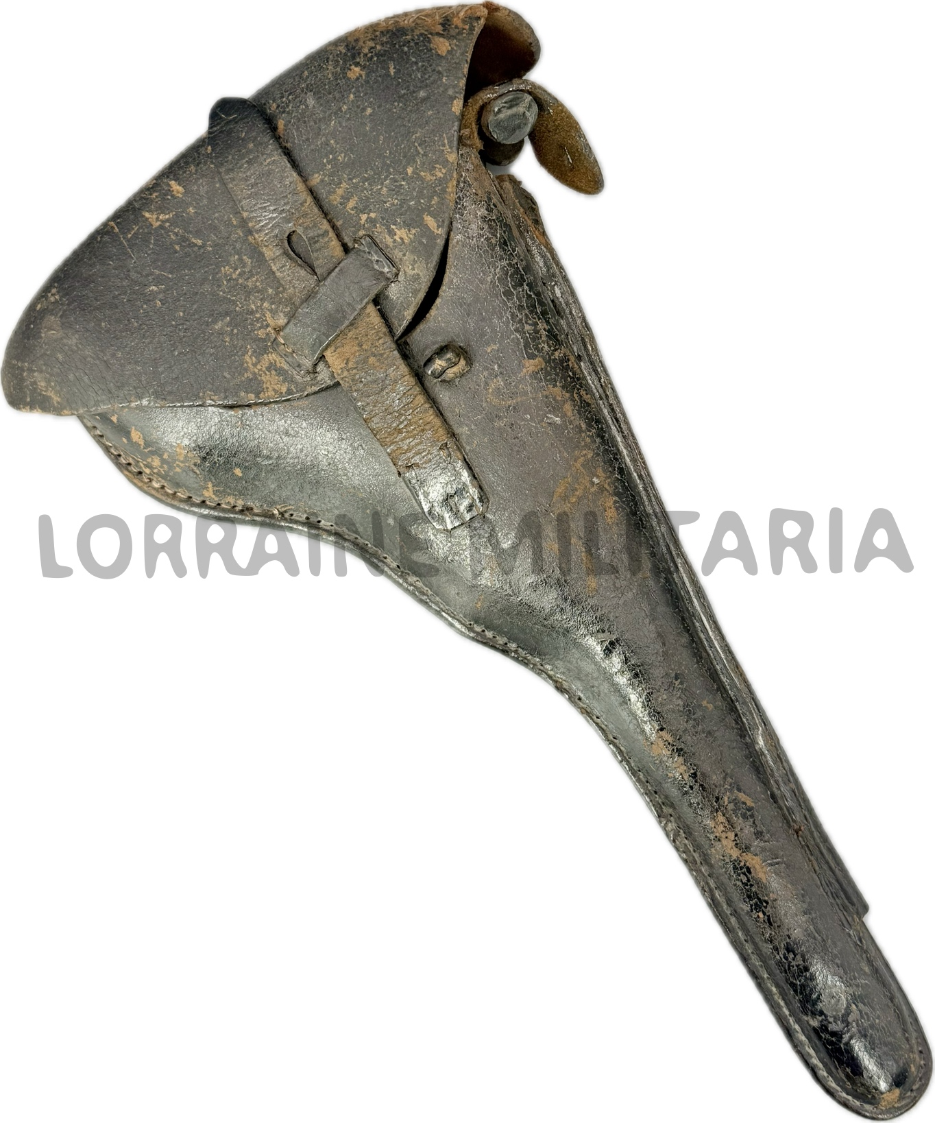 militaria : ETUI HOLSTER ALLEMAND LUGER P 08  ARTILLERIE  BA X 1915