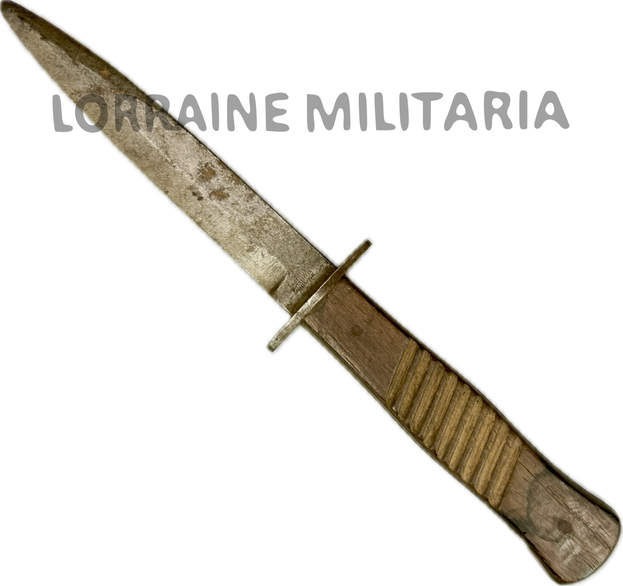 militaria : COUTEAU COMBAT ALLEMAND GOTTLIEB SANS FOURREAU