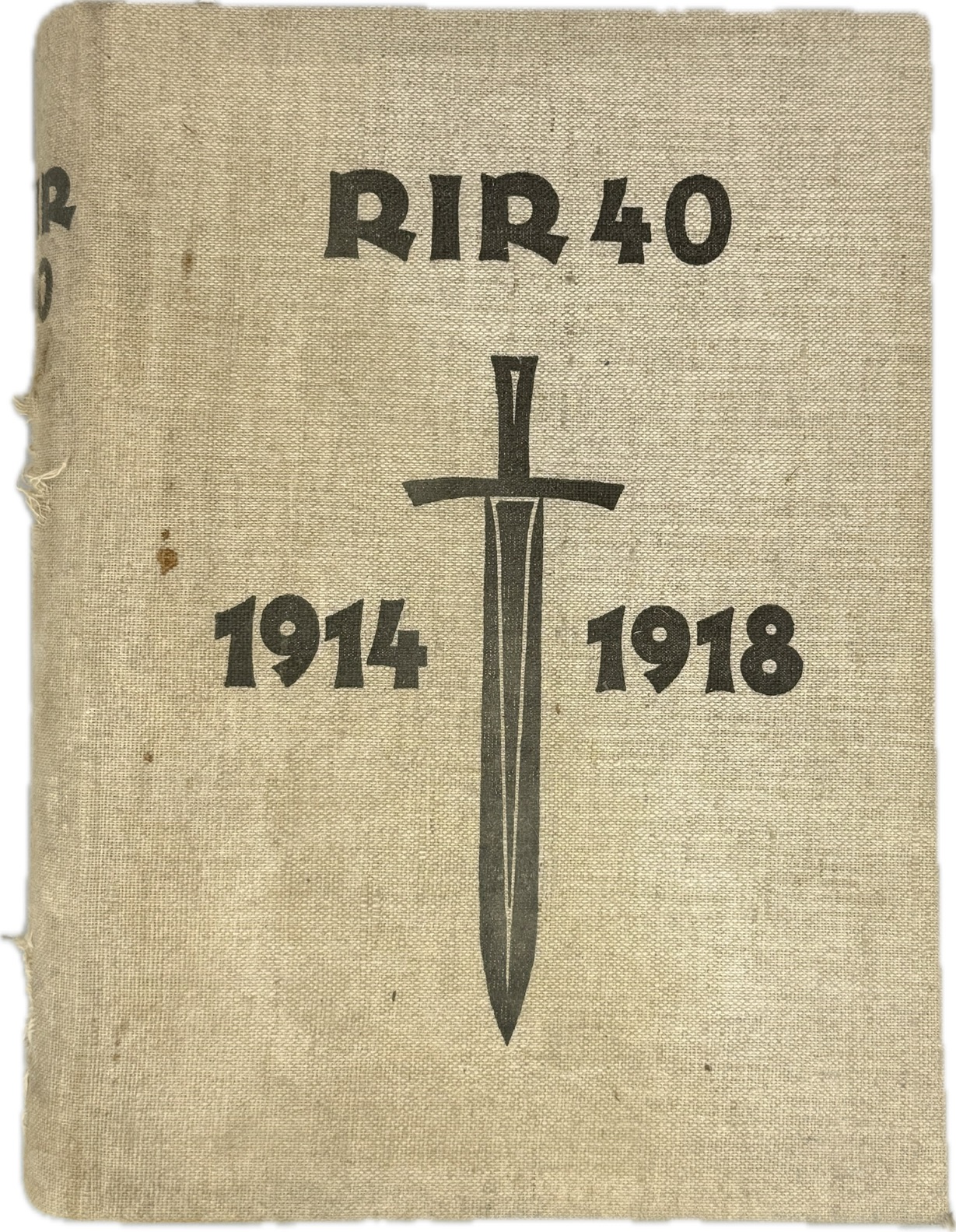 militaria : HISTORIQUE REGIMENTAIRE ALLEMAND PRUSSIEN DU RIR 40