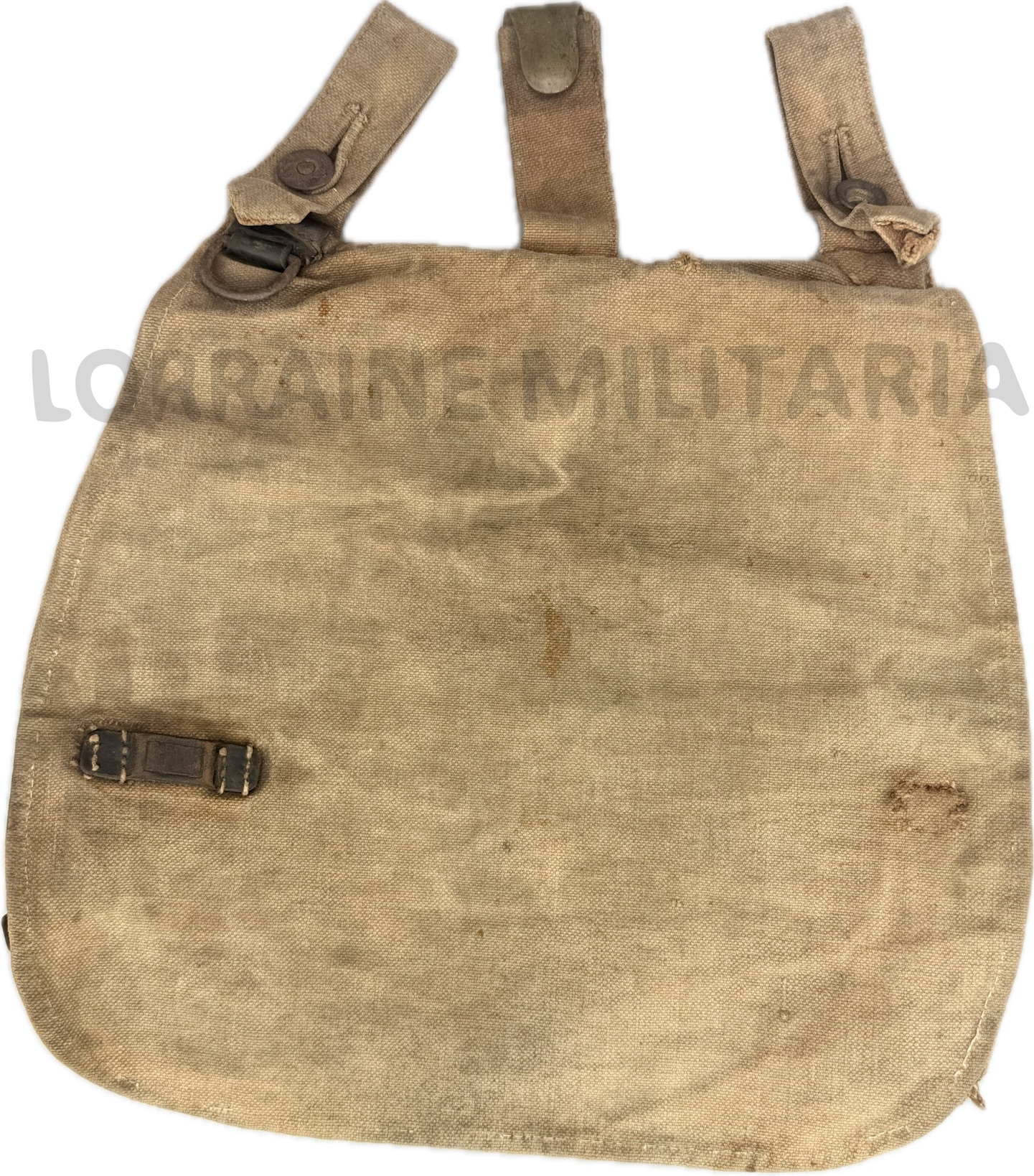 militaria : MUSETTE ALLEMANDE TAPE-CUL CACHOU DU 174 ÈME REGIMENT D'INFANTERIE